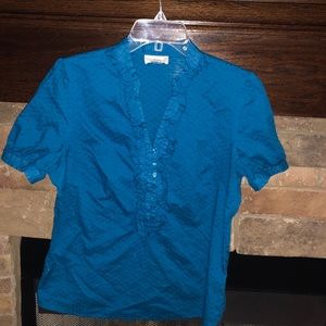 Short sleeve loft blouse